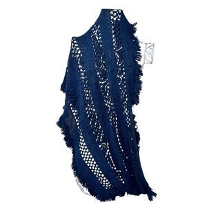 BEAUTIFUL BELGO LUX Fashion Scarf blue Classic Lightweight  designed infinity SC